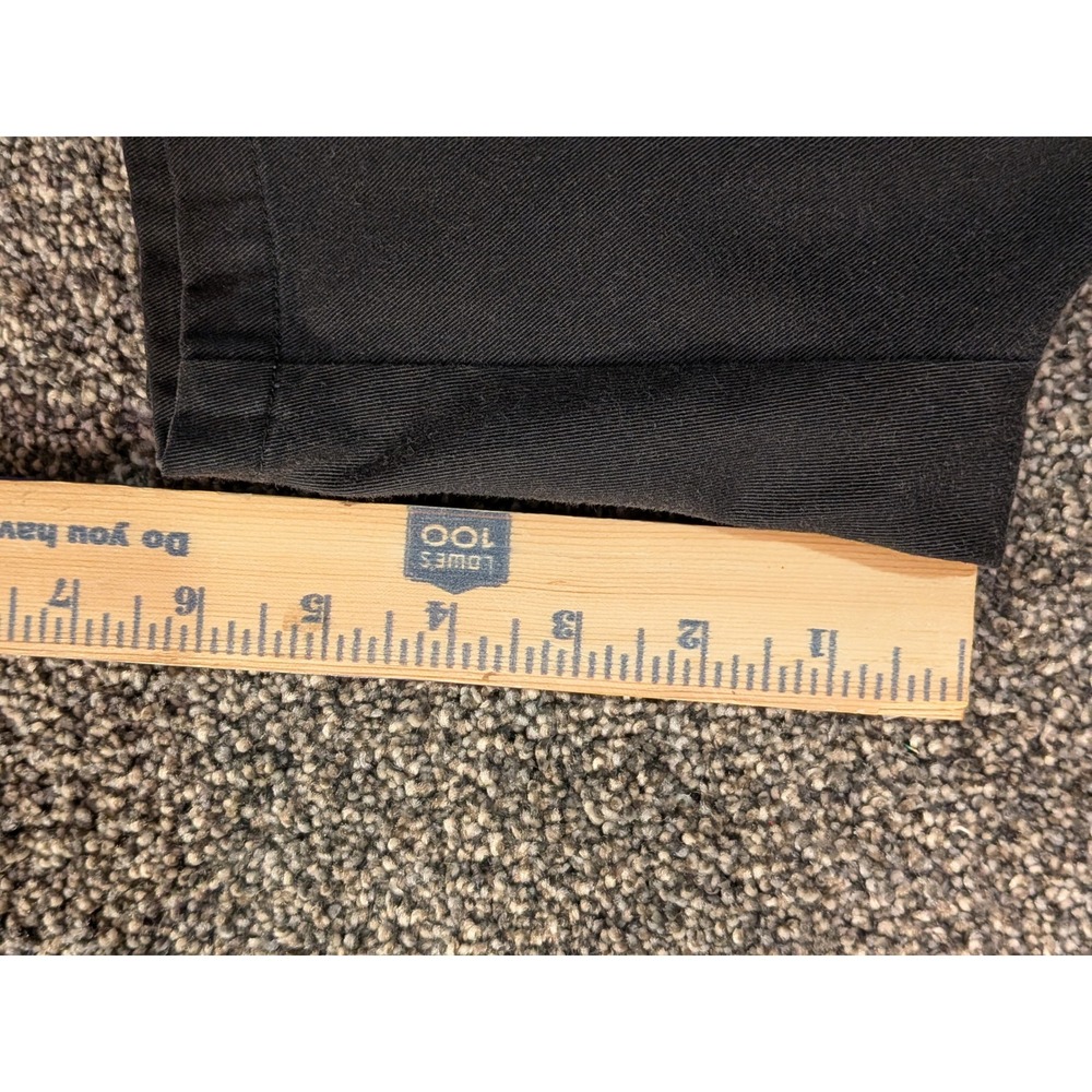 Haband Mens Black Cargo Shorts Size 30 Elastic Waist D-Ring Utility Twill - Picture 9 of 9